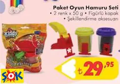 PAKET OYUN HAMURU SETİ